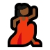 💃🏾 woman dancing: medium-dark skin tone display on Windows